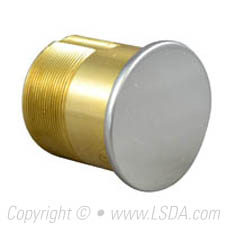 LSDA Dummy Mortise Cylinder 1-1/4" Satin Chrome