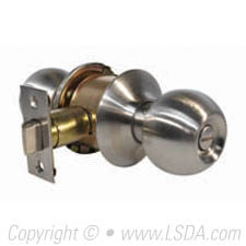 LSDA G3 Privacy Ball Knob Stainless Steel