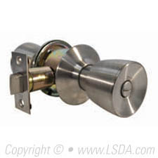 LSDA G3 Privacy Standard Knob Stainless Steel