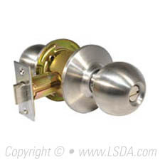 LSDA G2 Privacy Knob Ball 2-3/4" Stainless Steel