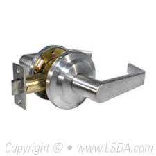 LSDA G2 Passage Lever 2-3/4" Satin Chrome