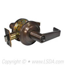 LSDA G2 Privacy Lever Dark Bronze