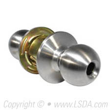 LSDA G2 Classroom Ball Knob Less Core 2-3/4 UL ASA Stainless Steel