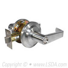 LSDA G2 Privacy Lever UL 2-3/4" Satin Chrome