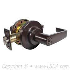 LSDA G1 Storeroom Lever SC4 Dark Bronze