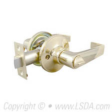 LSDA G3 Privacy Lucerne Lever Bright Brass