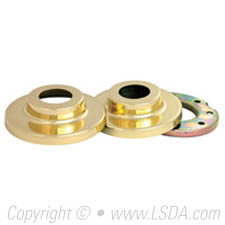 LSDA G1 2-1/4" Door Kit (Mechanical) f/ LF2000 Series Bright Brass