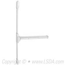 LSDA Surface Vertical Rod Exit Device 36" Aluminum f/ PD921 Series