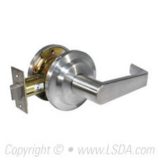 LSDA G2 Exit Lever 2-3/4 UL Satin Chrome