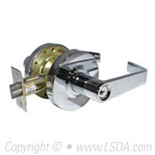 LSDA G2 Entry Lexington Lever 2-3/4 UL Bright Chrome