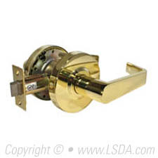 LSDA G2 Passage Lexington Lever 2-3/4 UL Bright Brass