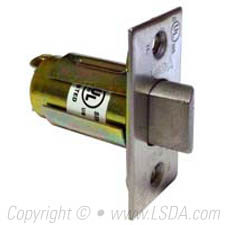 LSDA G2 Springlatch UL 3-Hour Rated 2-3/4" Satin Chrome