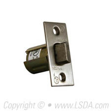 LSDA G2 Springlatch UL 3-Hour Rated 2-3/8" Satin Chrome