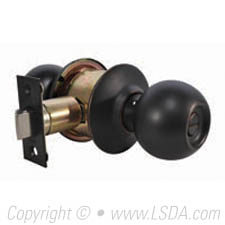 LSDA G3 Privacy Ball Knob Aged Bronze