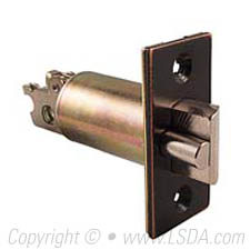 LSDA G3 Deadlatch D600 2-3/8" Square Dark Bronze