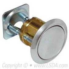 LSDA Dummy Rim Cylinder Satin Chrome