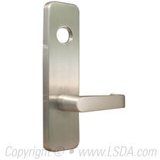 LSDA Exit Trim (Mechanical) Classroom Lever Escutcheon Satin Chrome