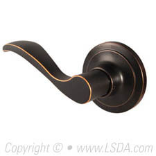 LSDA Handleset Trim LY Lever RH f/ 40 Series Handlesets Aged Bronze