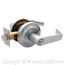 LSDA G2 Entry Vancouver Lever SC4 UL Satin Chrome