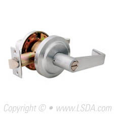 LSDA G2 Privacy Vancouver Lever UL Satin Chrome