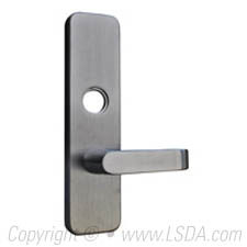 LSDA Exit Device (Electrified) Trim Lever Nightlatch Satin Chrome