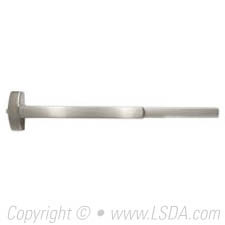 LSDA Rim Exit Device 48" Fire Rated Stainless Steel f/ PD9200 Series (Mechanical)