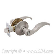 LSDA G3 Privacy LaSalle Lever 4-Way Latch Satin Nickel