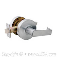 LSDA G2 Passage Edmonton Lever UL Satin Chrome