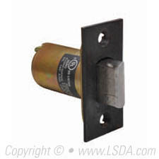 LSDA G1 UL 3-Hour Rated Springlatch 2-3/4"BS Dark Bronze