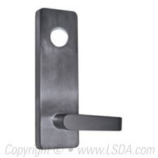 LSDA Exit Trim Classroom Lever Less Cylinder Satin Chrome