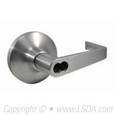 LSDA Exit Trim Storeroom SFIC Lever/Rose Satin Chrome