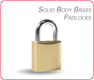 Master Lock® No. 4140KA - 3231 General Security Brass Solid Body
